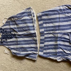 Womens Shorts and Tank Matching Set